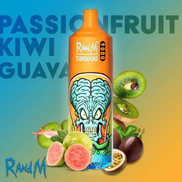 RandM_Tornado_9000_passionsfrugt_kiwi_guava