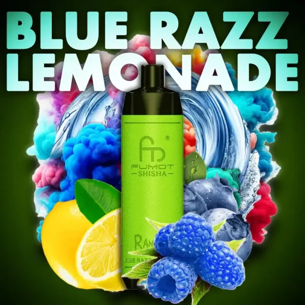 Blue Razz Limonade RandM Shisha 10000