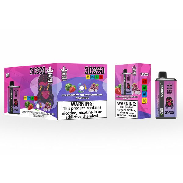 Bang-King-30000-Strawberry-and-Watermelon-Grape-Ice