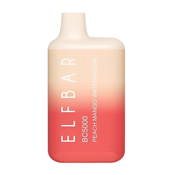 Peach Mango Watermelon Elf Bar BC5000