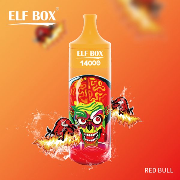 Elf-Box-14000-Red-Bull-barra cápsulas líquido vape