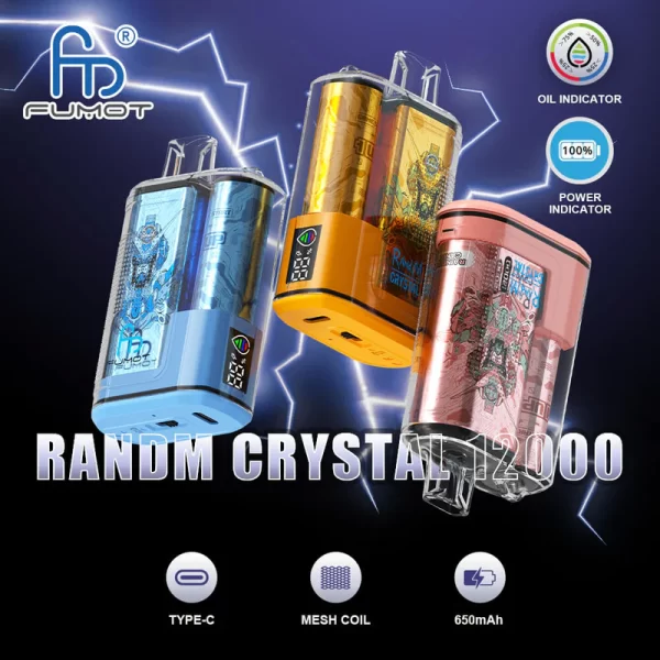 Fumot Crystal randm tornado 12000