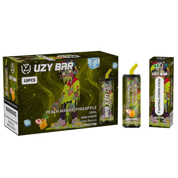 Peach Mango Pineapple UZY Bar 8000