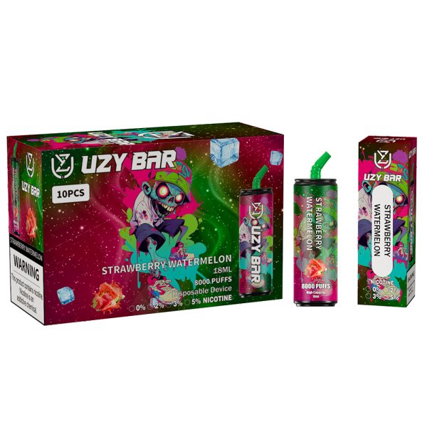 Strawberry Watermelon UZY Bar 8000