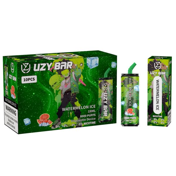 Watermelon Ice UZY Bar 8000