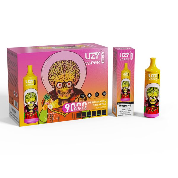 UZY-VAPER-9000-Perzik-Mango-Pineappel