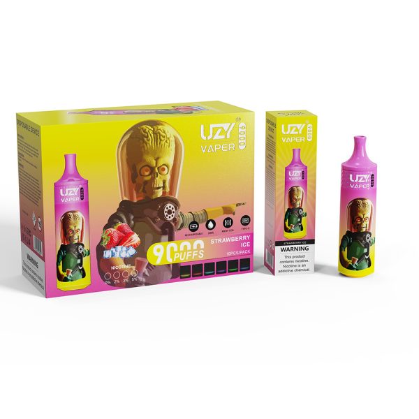 UZY-VAPER-9000-Glace à la fraise