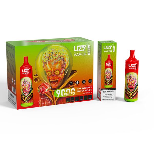 UZY-VAPER-9000-jordgubb-vattenmelon