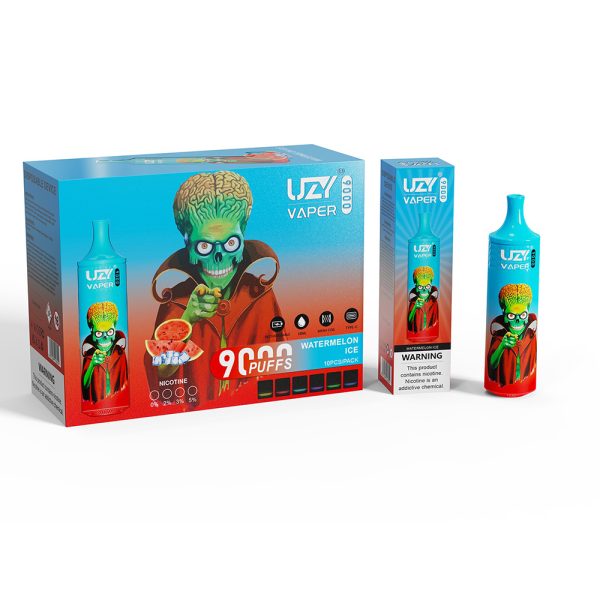 UZY-VAPER-9000-Vattenmelon-Ice